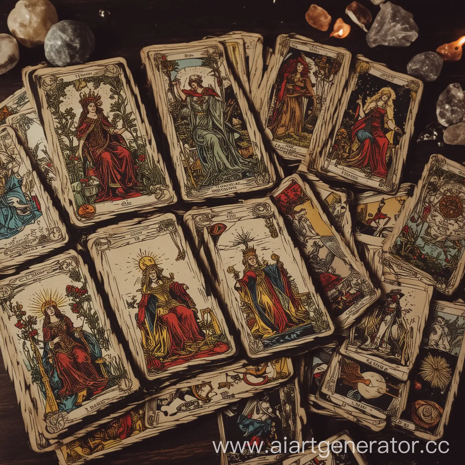 Mystical-Tarot-Card-Reading-with-Intricate-Designs