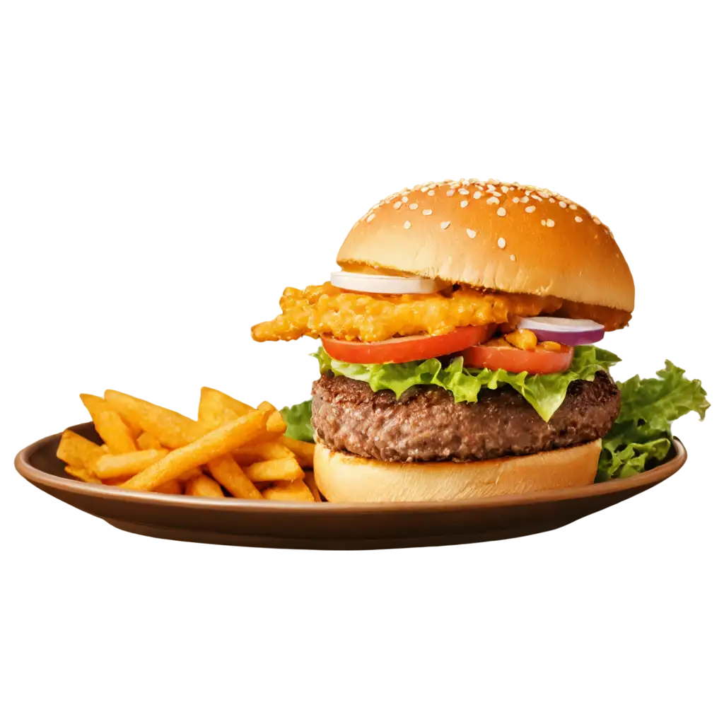 Download-a-Flying-Burger-PNG-Image-for-Creative-Projects