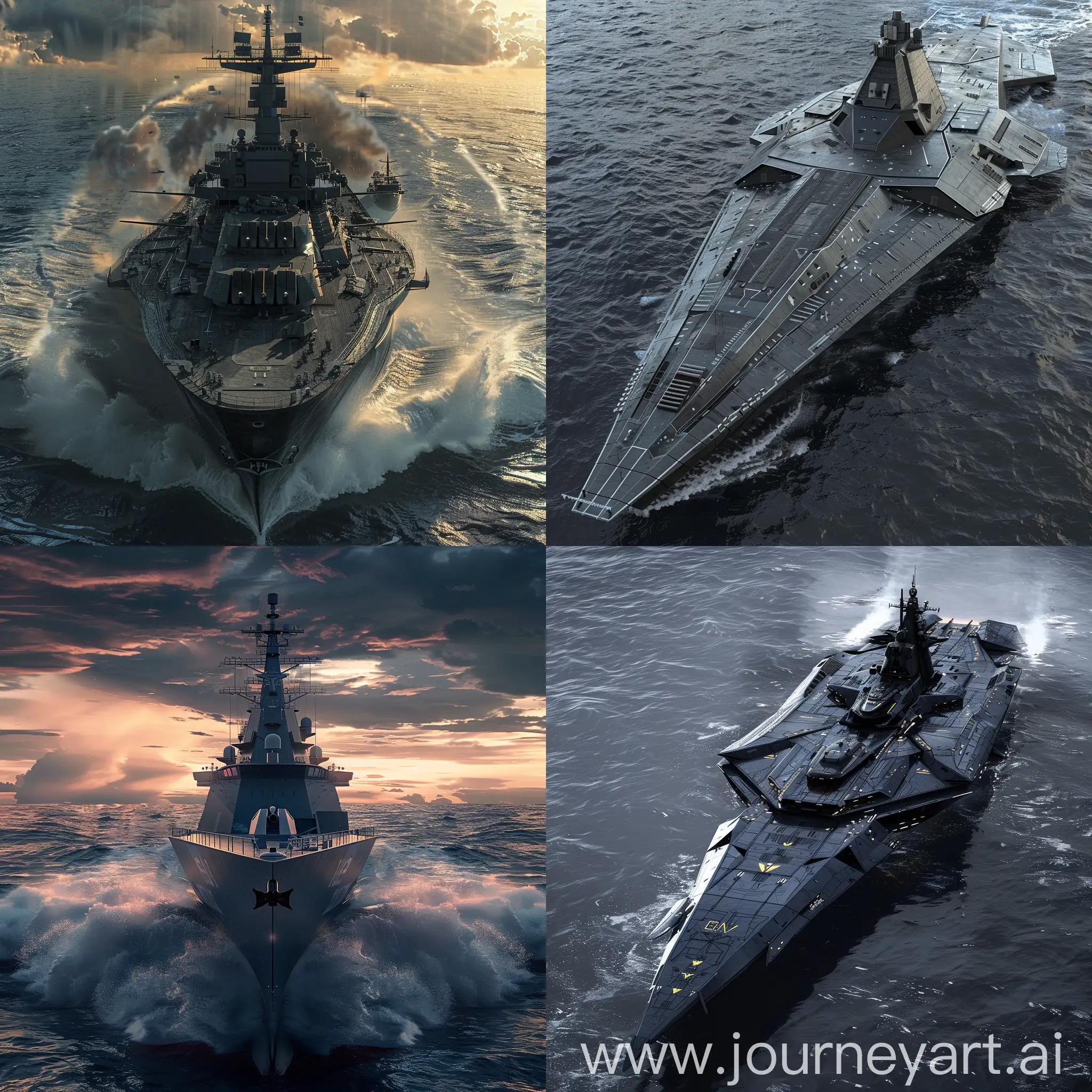 Futuristic-Modern-Combat-Warship-in-Realistic-Detail