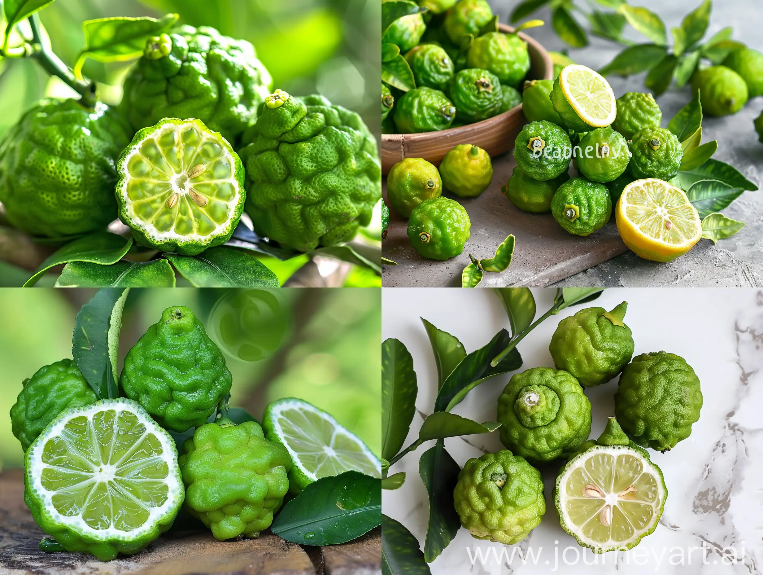 Vibrant-Bergamot-Fruit-in-Natural-Setting