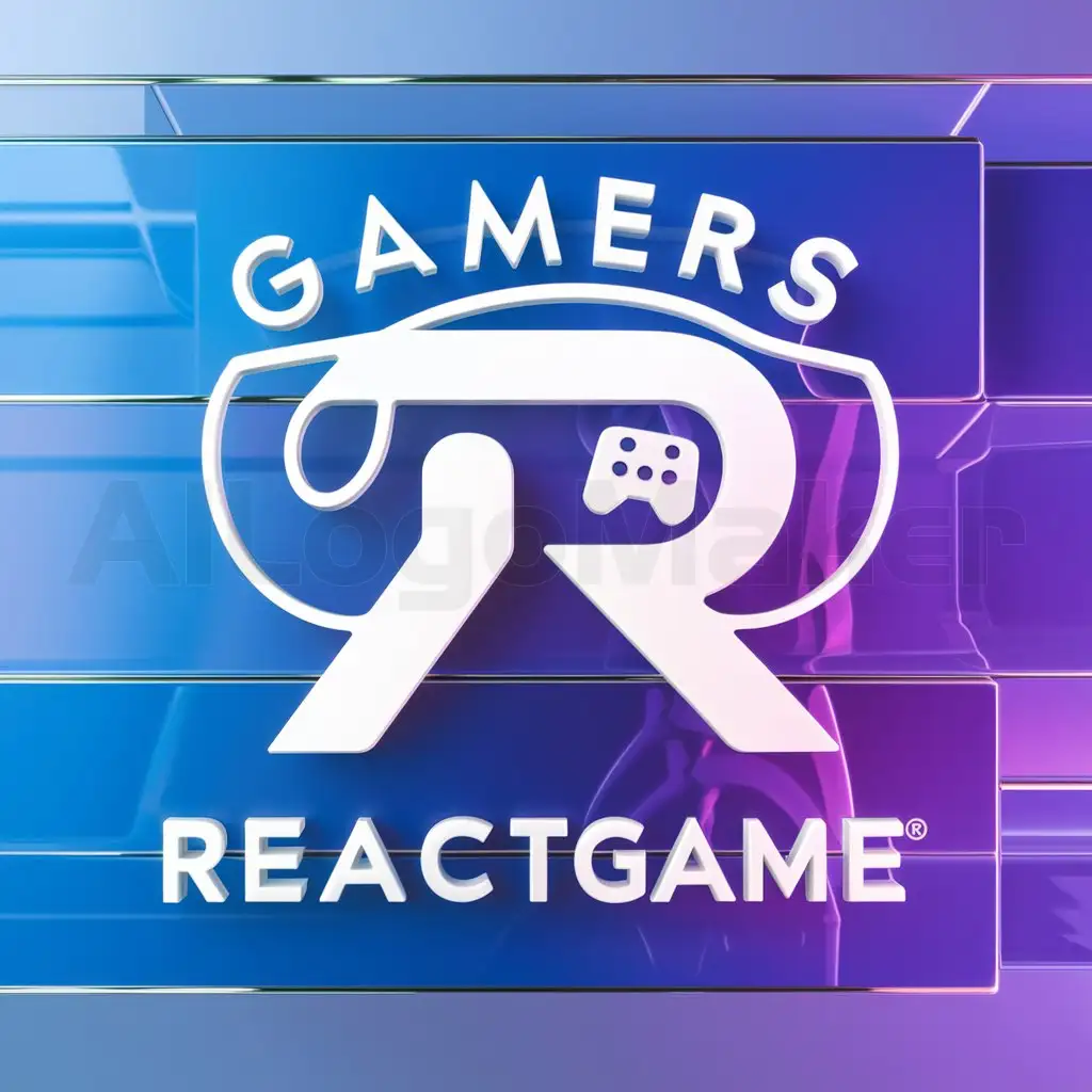 a logo design,with the text "Gamers", main symbol:Reactgame,complex,clear background