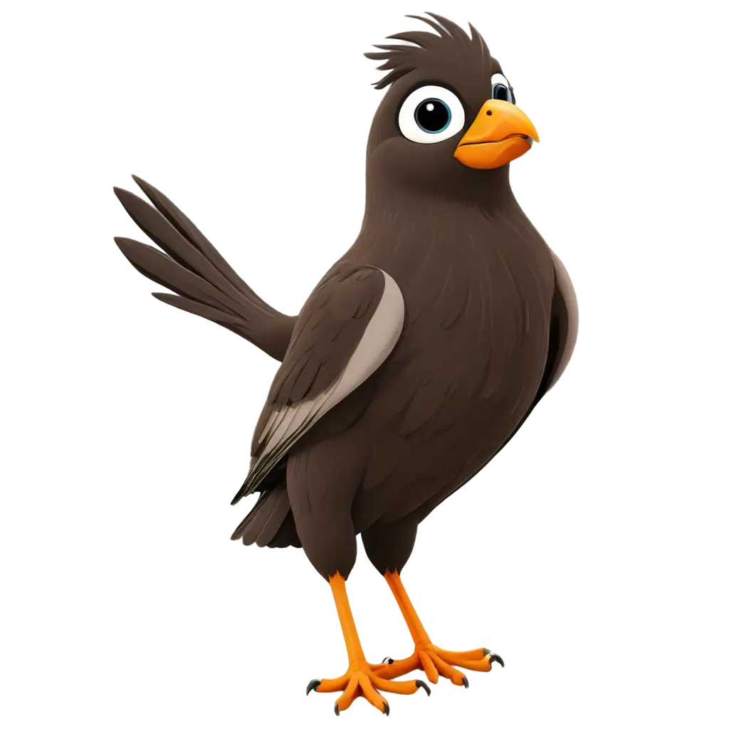 Vibrant-Cartoon-Bird-PNG-Create-Playful-Designs-with-HighQuality-Transparency