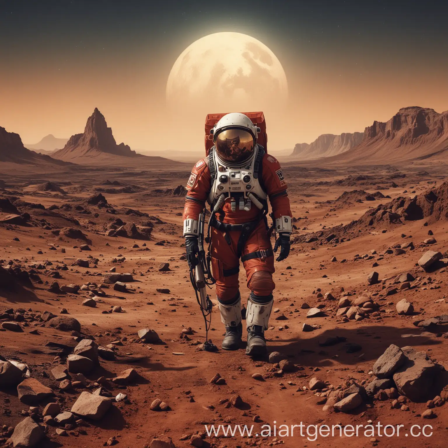 Exploring-Mars-with-a-Zombie-Astronaut-in-a-Spacesuit