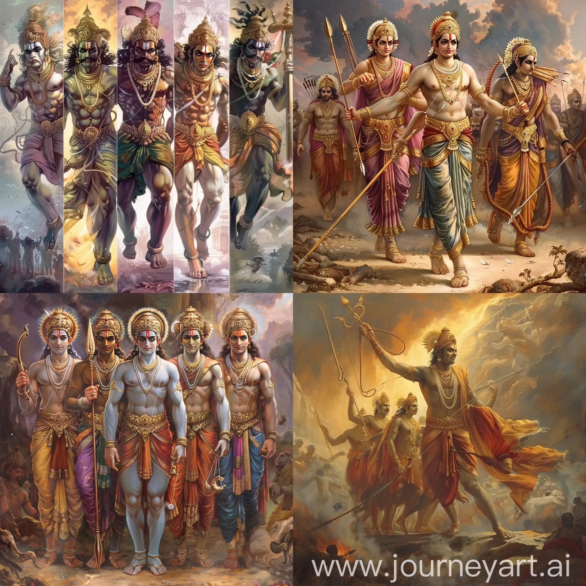 5 phases of a human from Ramayana