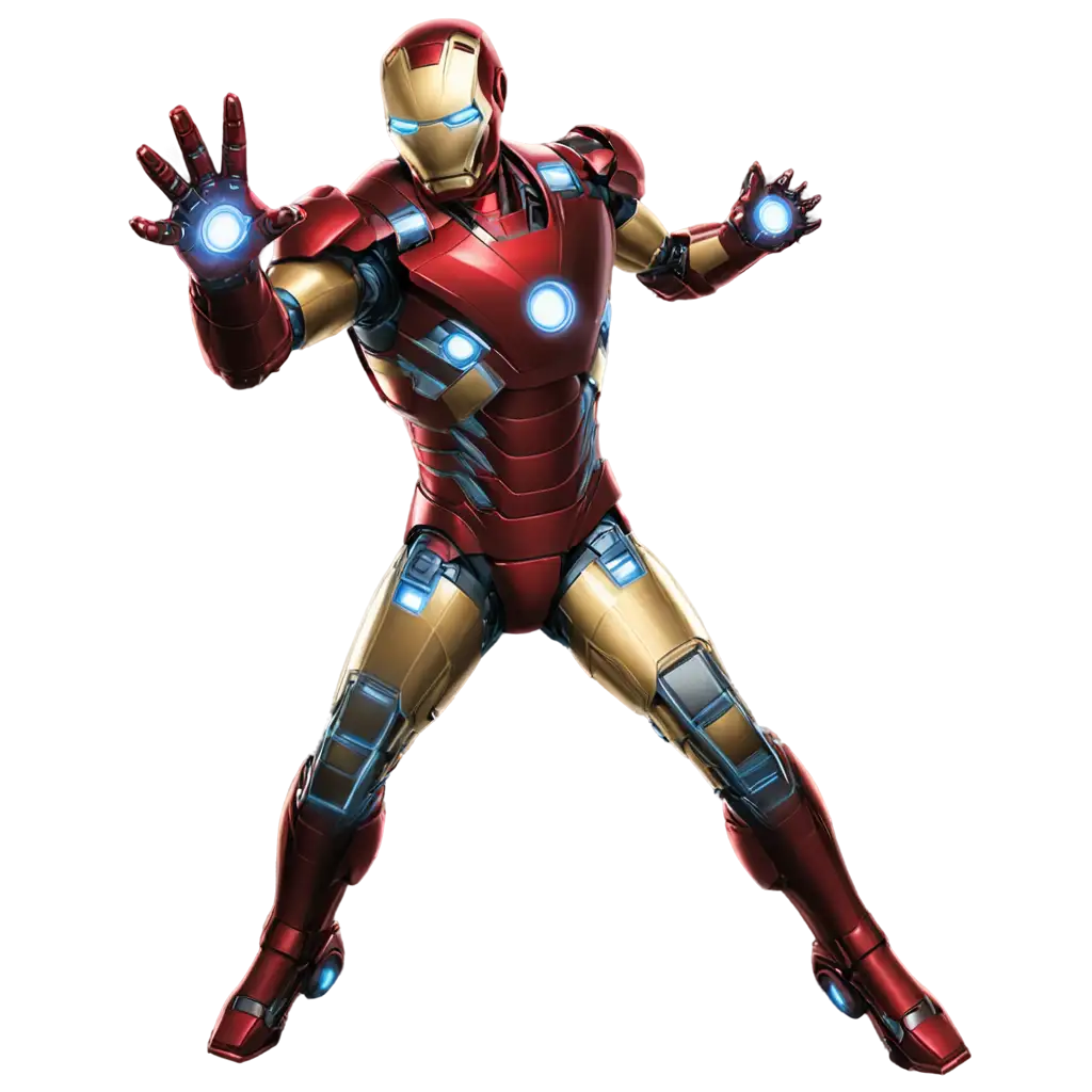 Iron-Man-Using-Repulsor-HighQuality-PNG-Image-for-Enhanced-Online-Visibility