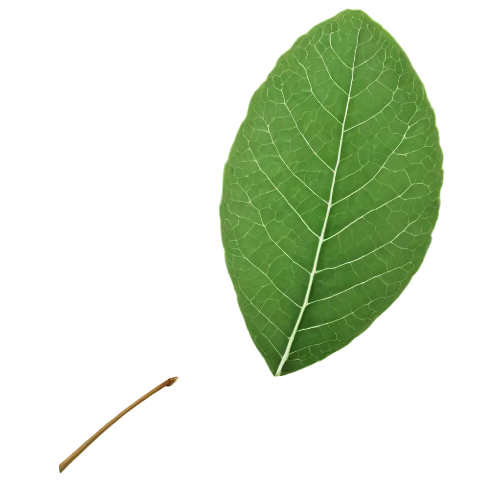 Large-Leaf-Green-PNG-Image-Enhancing-Visuals-with-Clarity-and-Detail
