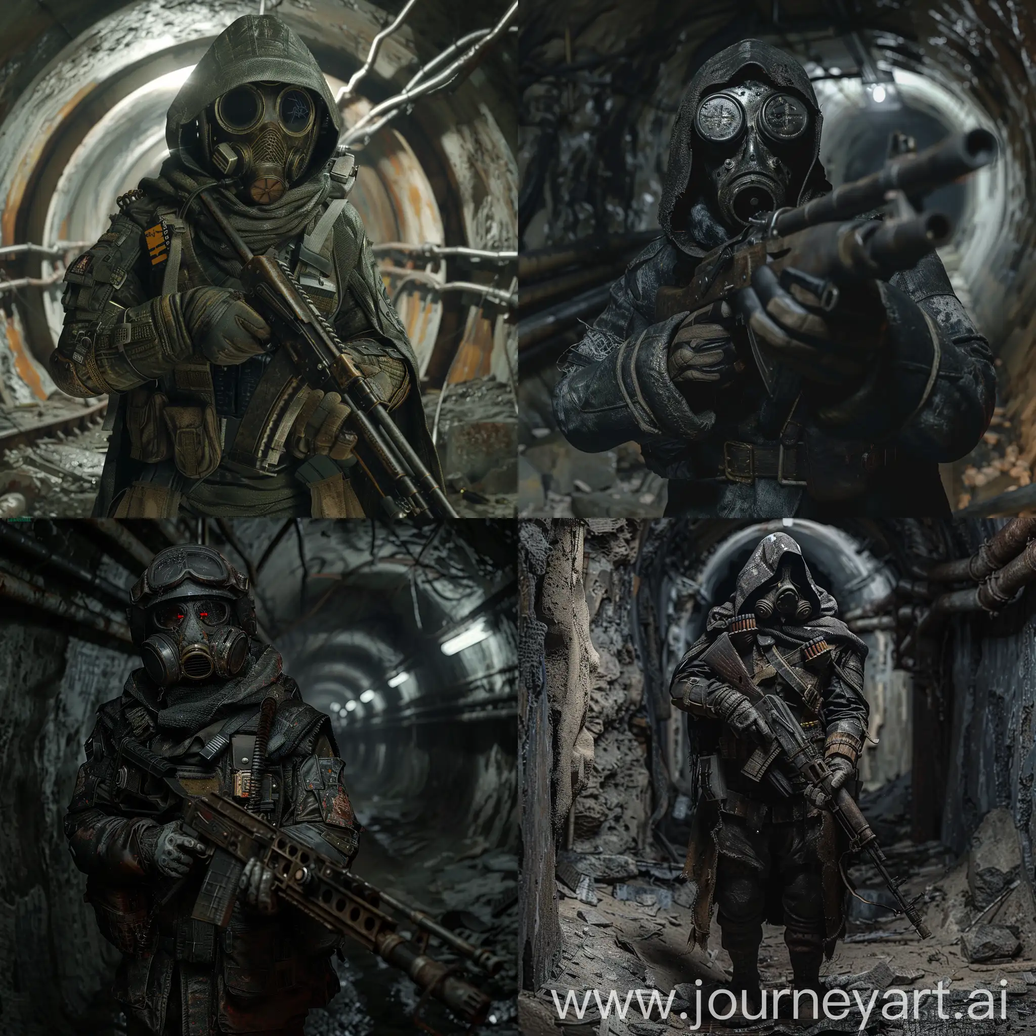 Survivor-in-PostApocalyptic-Catacombs-with-Soviet-Sniper-Rifle