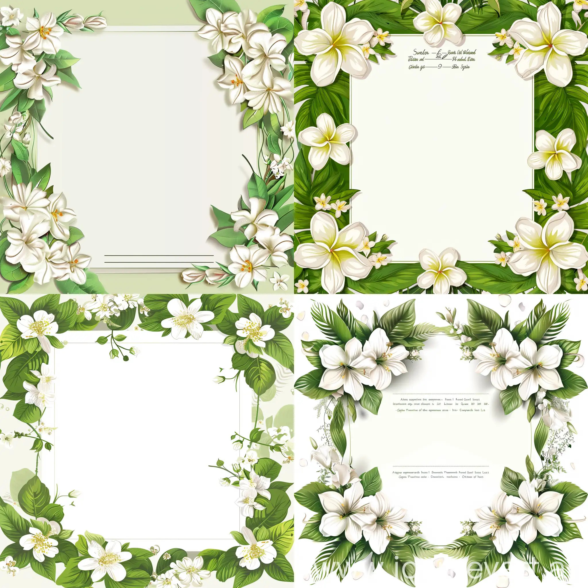 Elegant-Wedding-Card-Design-with-White-and-Green-Floral-Accents