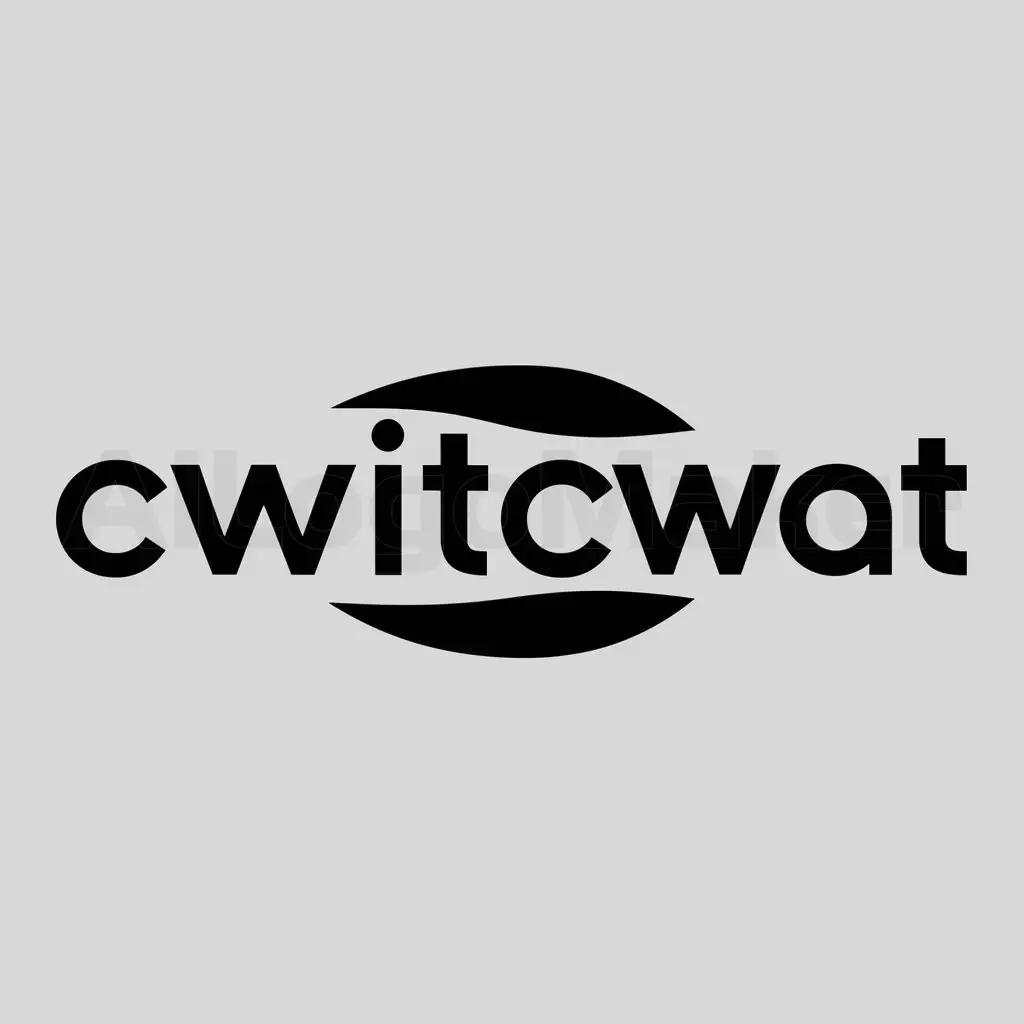 a logo design,with the text "CwitCwat", main symbol:CwitCwat,Moderate,clear background