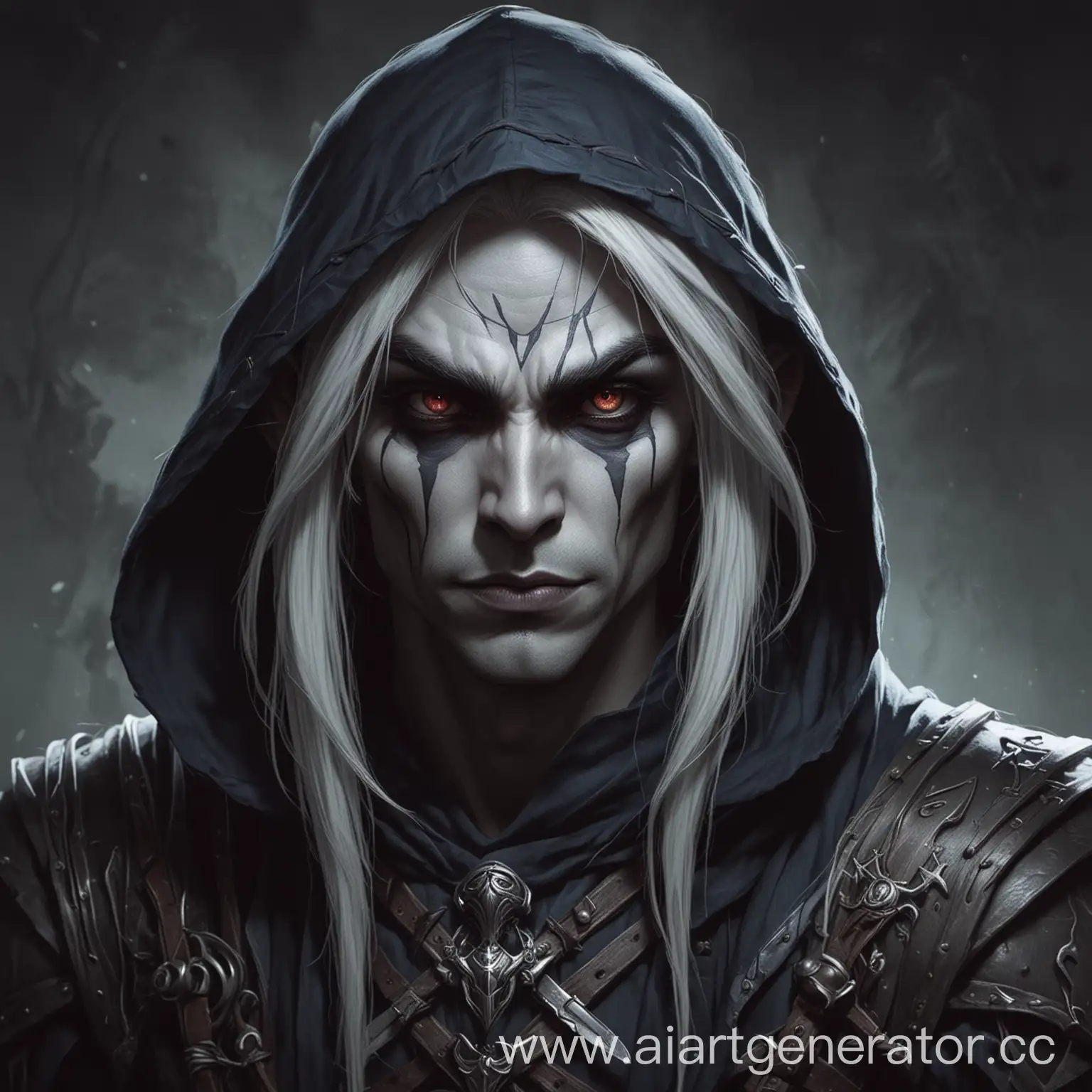 man Drow is a rogue