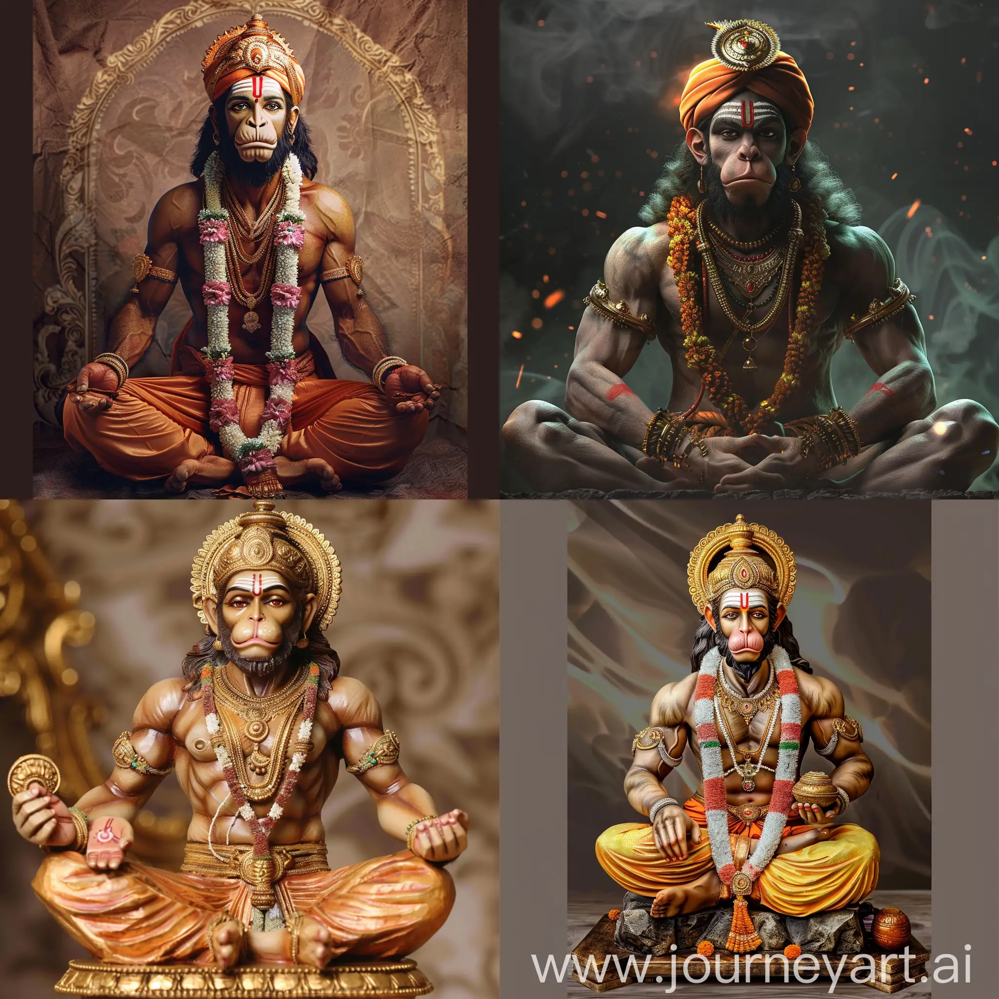 Divine-Hanuman-Ji-in-Serene-Meditation