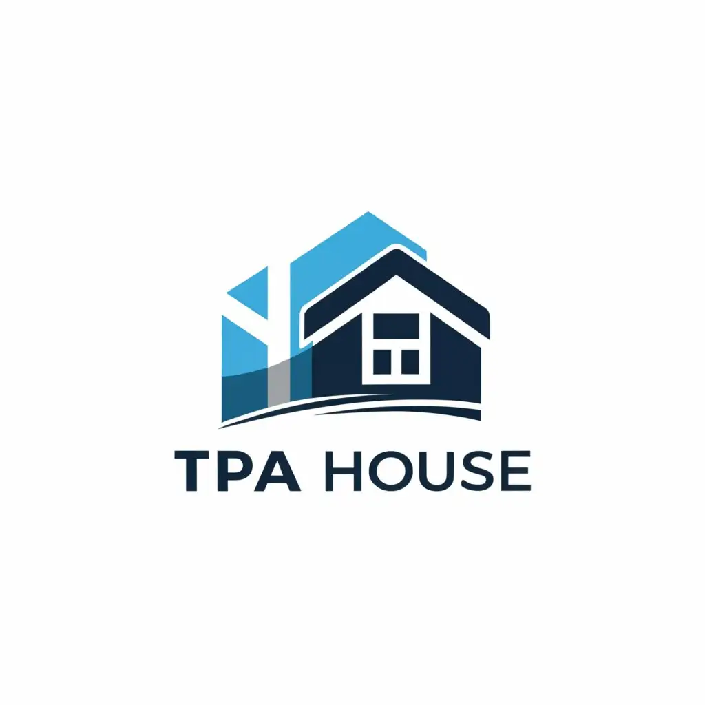 a logo design,with the text "TPA House ", main symbol:TPA,Moderate,be used in Property dealing industry,clear background