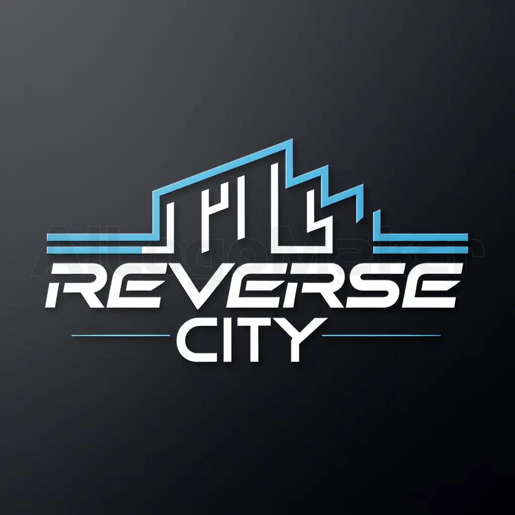 a logo design,with the text "Reverse City", main symbol:Cityn,Moderate,be used in Entertainment industry,clear background