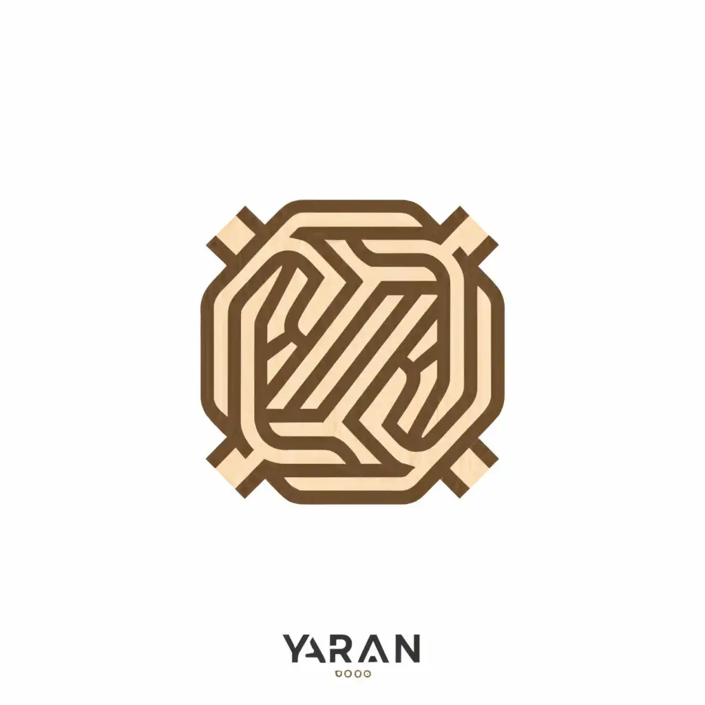 LOGO-Design-for-Yaran-Wood-Elegant-Wood-Symbol-on-Clear-Background