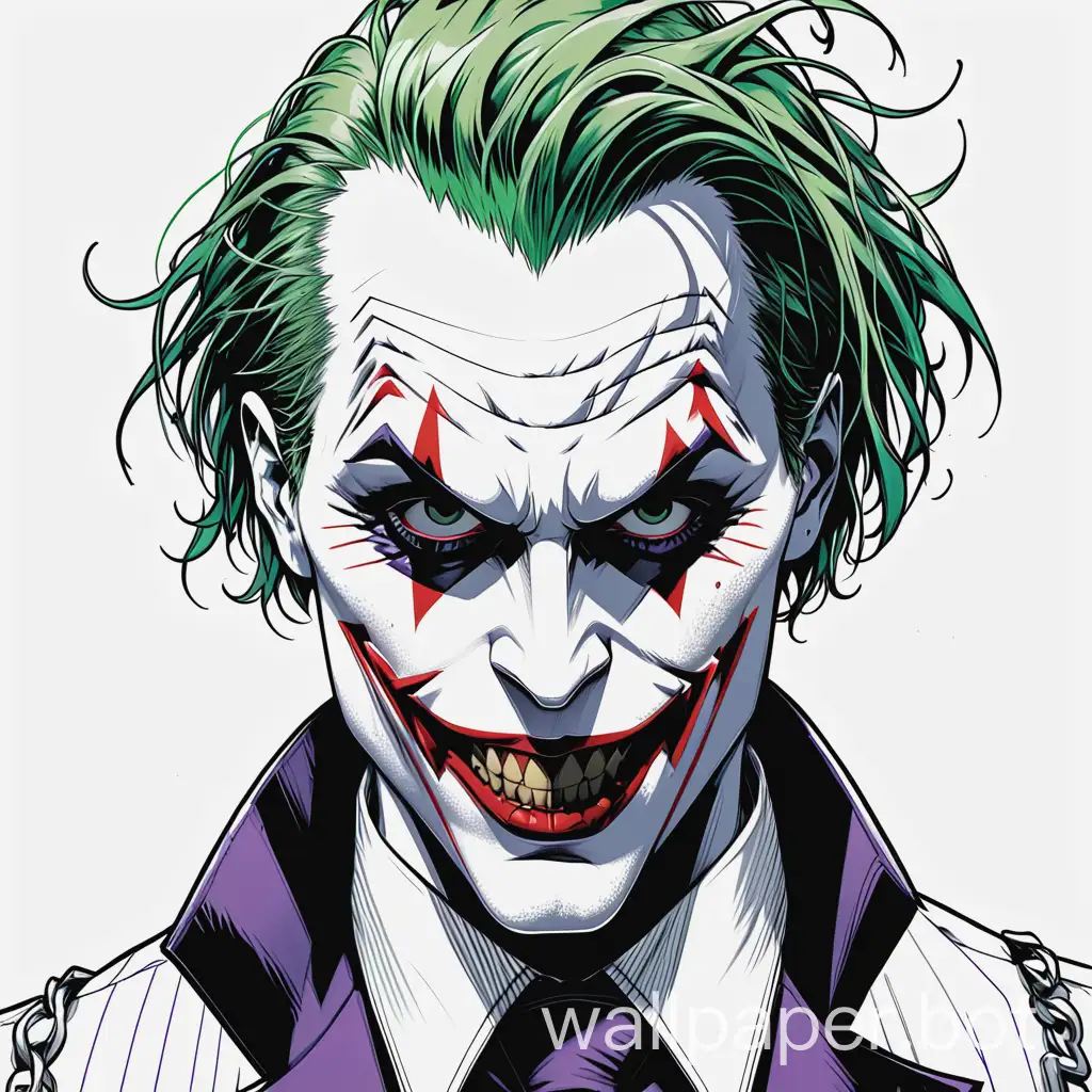 Joker-Portrait-Chaotic-Pen-Art-of-Suicide-Squad-Gangsta