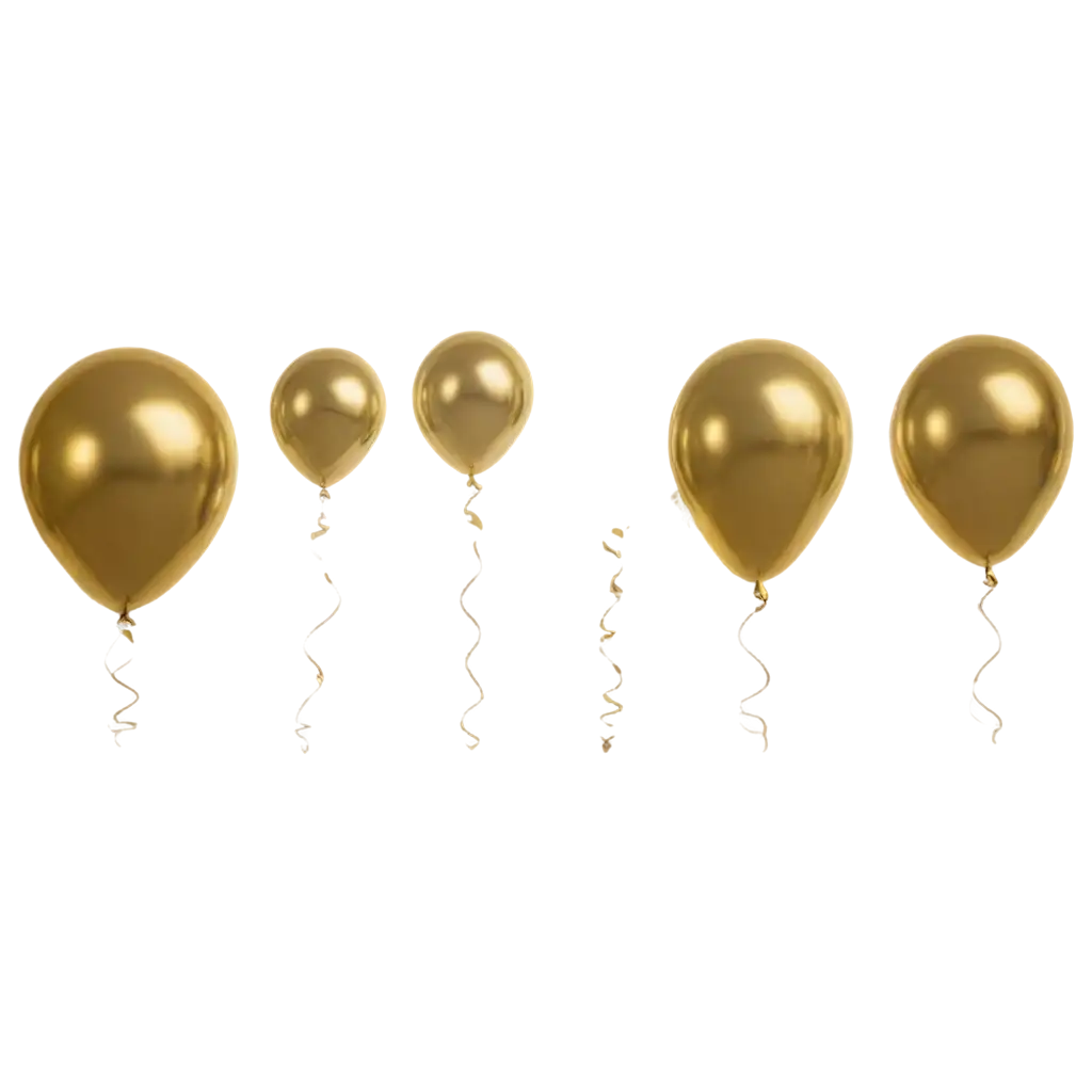 gold baloon