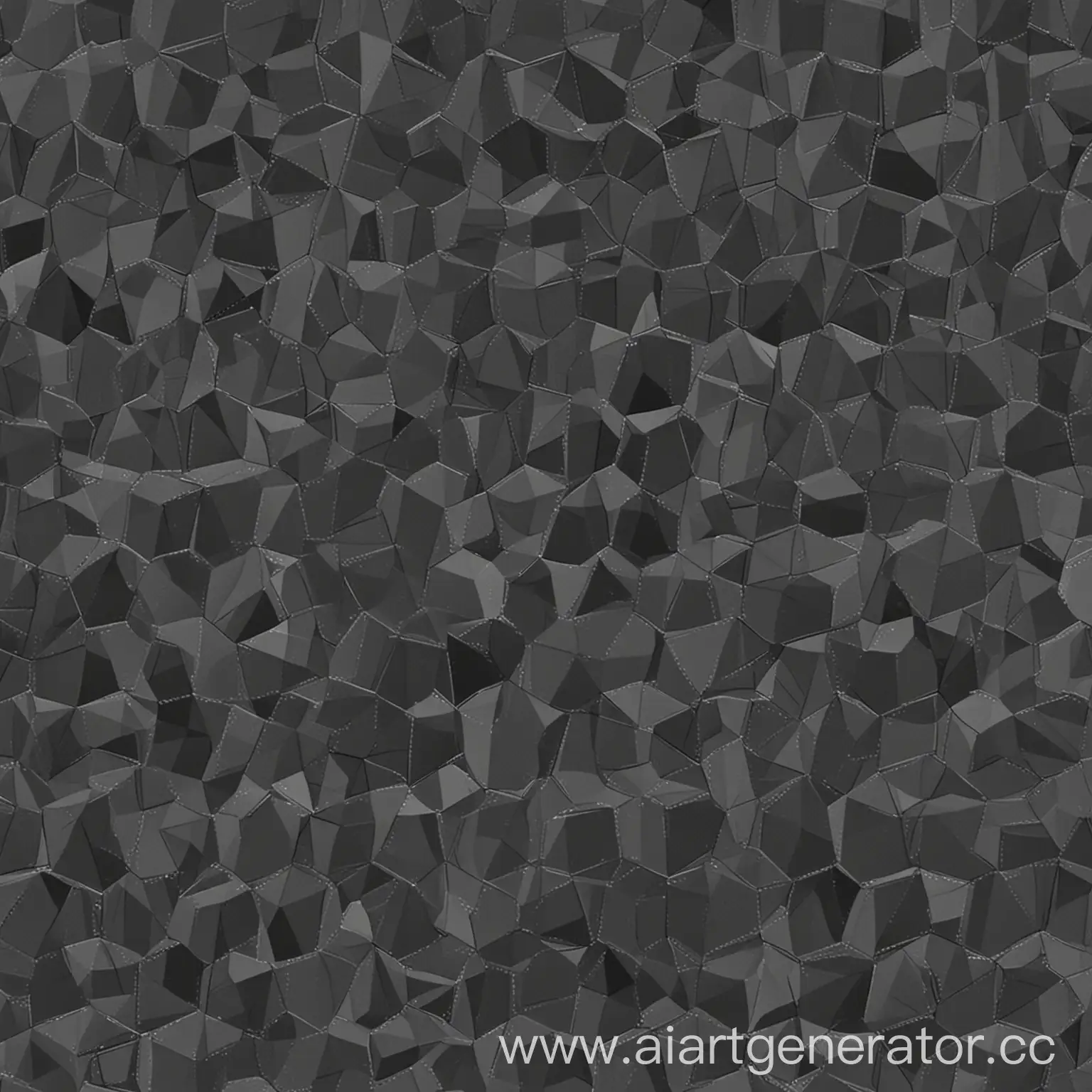геометрический узор на весь экран из многоугольников, выполненных в разных оттенках тёмно-серого в 2D