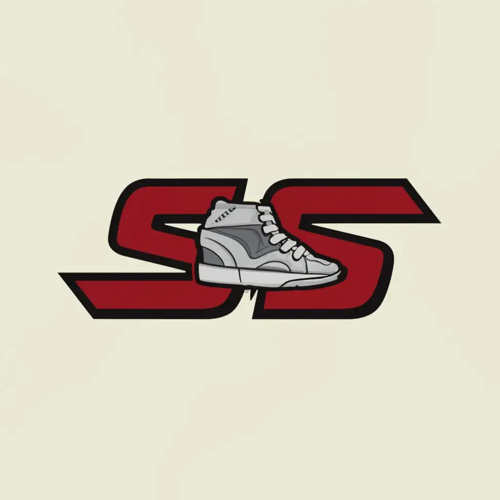 a logo design,with the text "Custom shoes", main symbol:CS,complex,clear background