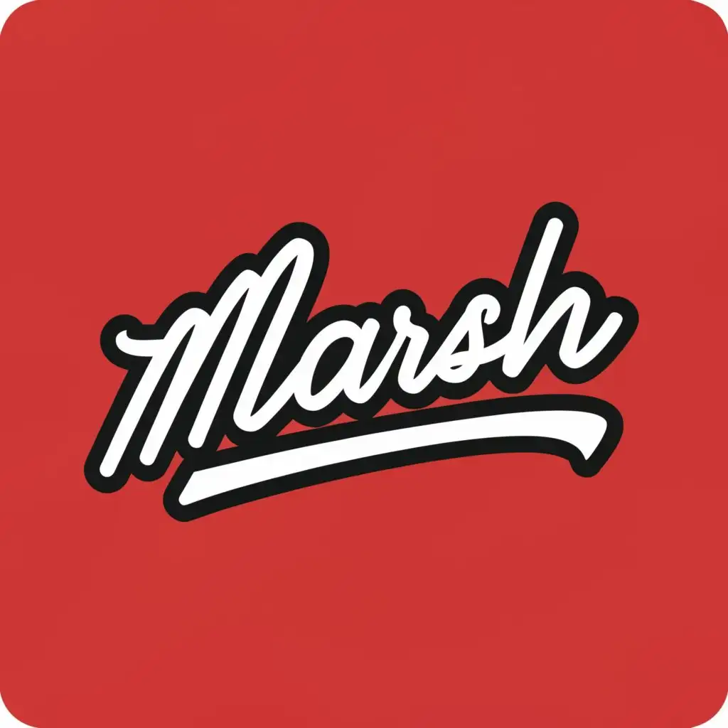 a logo design,with the text "marsh", main symbol:clothing,Minimalistic,be used in Sports Fitness industry,clear background