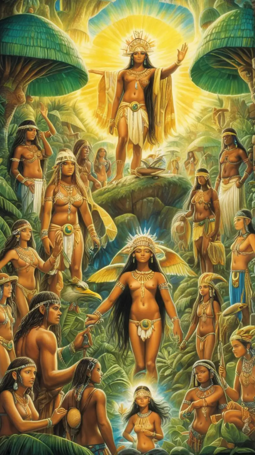 Hy Brasil:  eternal youth, mystical inhabitants, and abundant resources.  