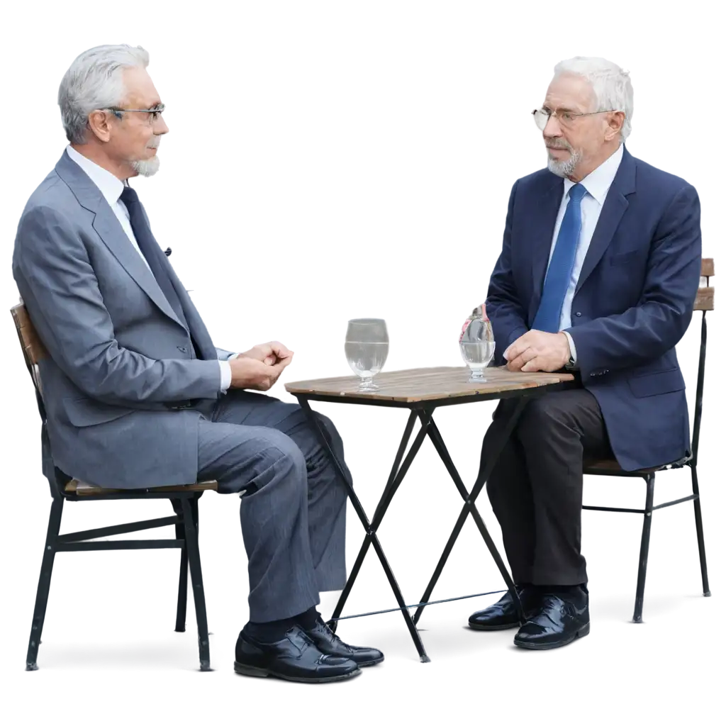 Two-Old-Men-Rich-Meeting-HighQuality-PNG-Image-Illustration