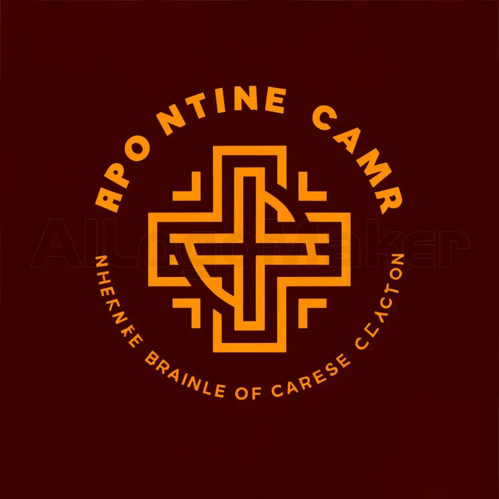 LOGO-Design-for-Frontline-Camp-Fusion-of-LEGO-Creativity-and-Traditional-Chinese-Elements-in-Vibrant-Colors