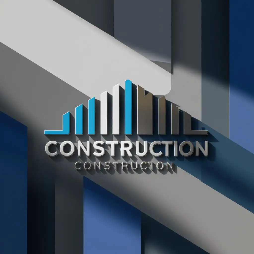 логотип, строительная компания, фасад