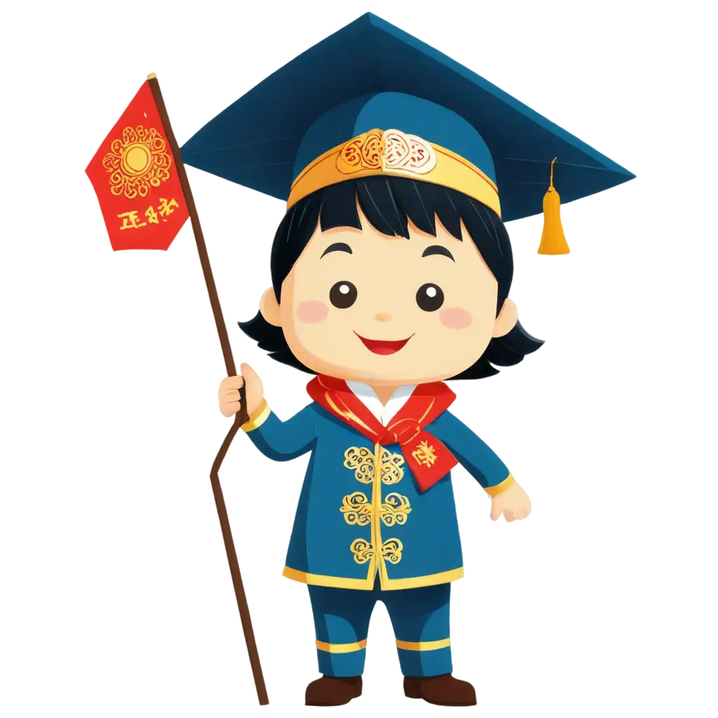 cute mascot 
that suit for a place for teaching mandarin, something that represent a Chinese culture in indonesia