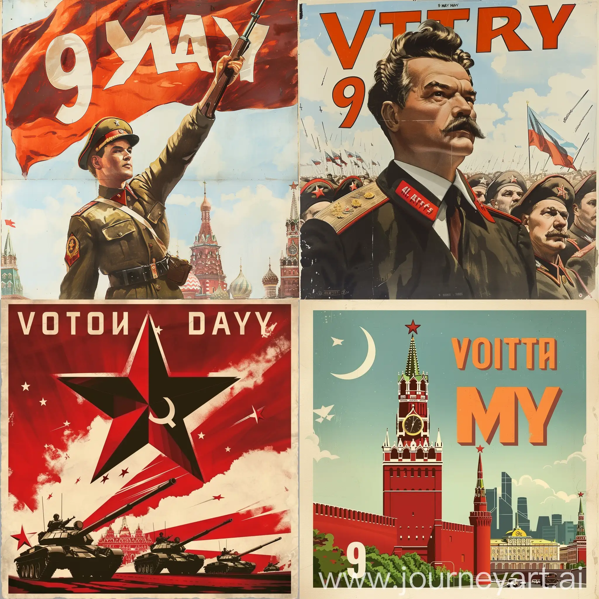 Victory-Day-9-May-Commemorative-Poster-with-National-Flag-and-Soldiers