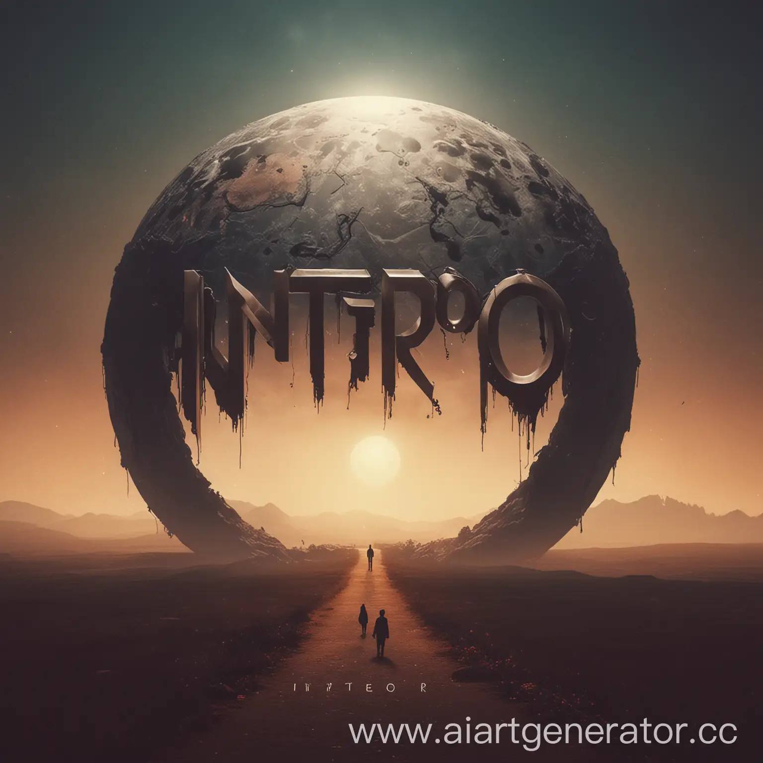 Обложка для альбома трека под названием "Интро"