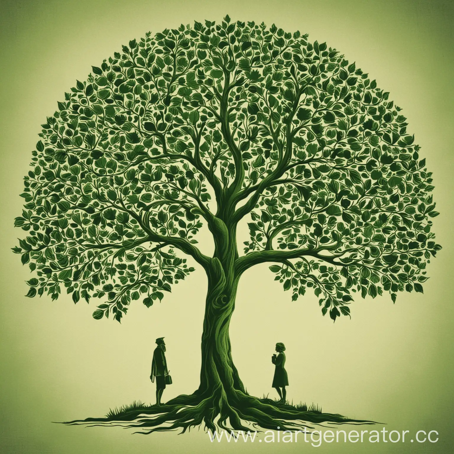 Elderly-Couple-Enjoying-Tranquil-Shade-Beneath-Lush-Green-Tree