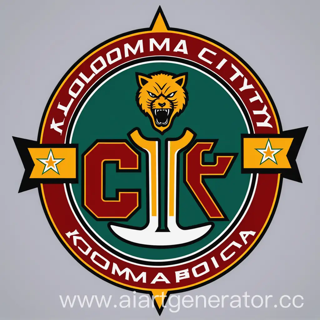 Kolomna-City-Hockey-Logo-in-Dynamic-Action