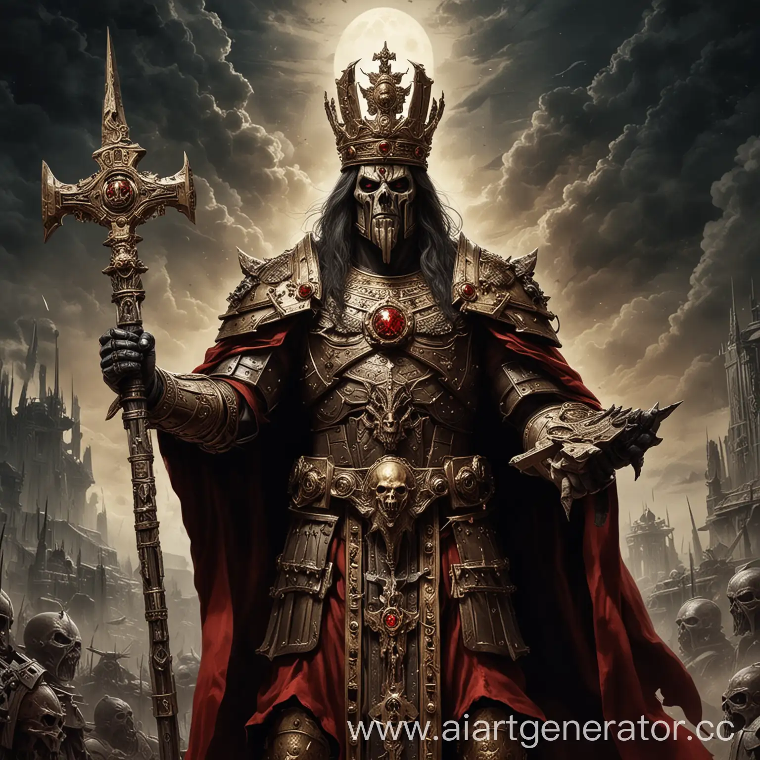 Majestic-Emperor-of-Mankind-in-Golden-Armor