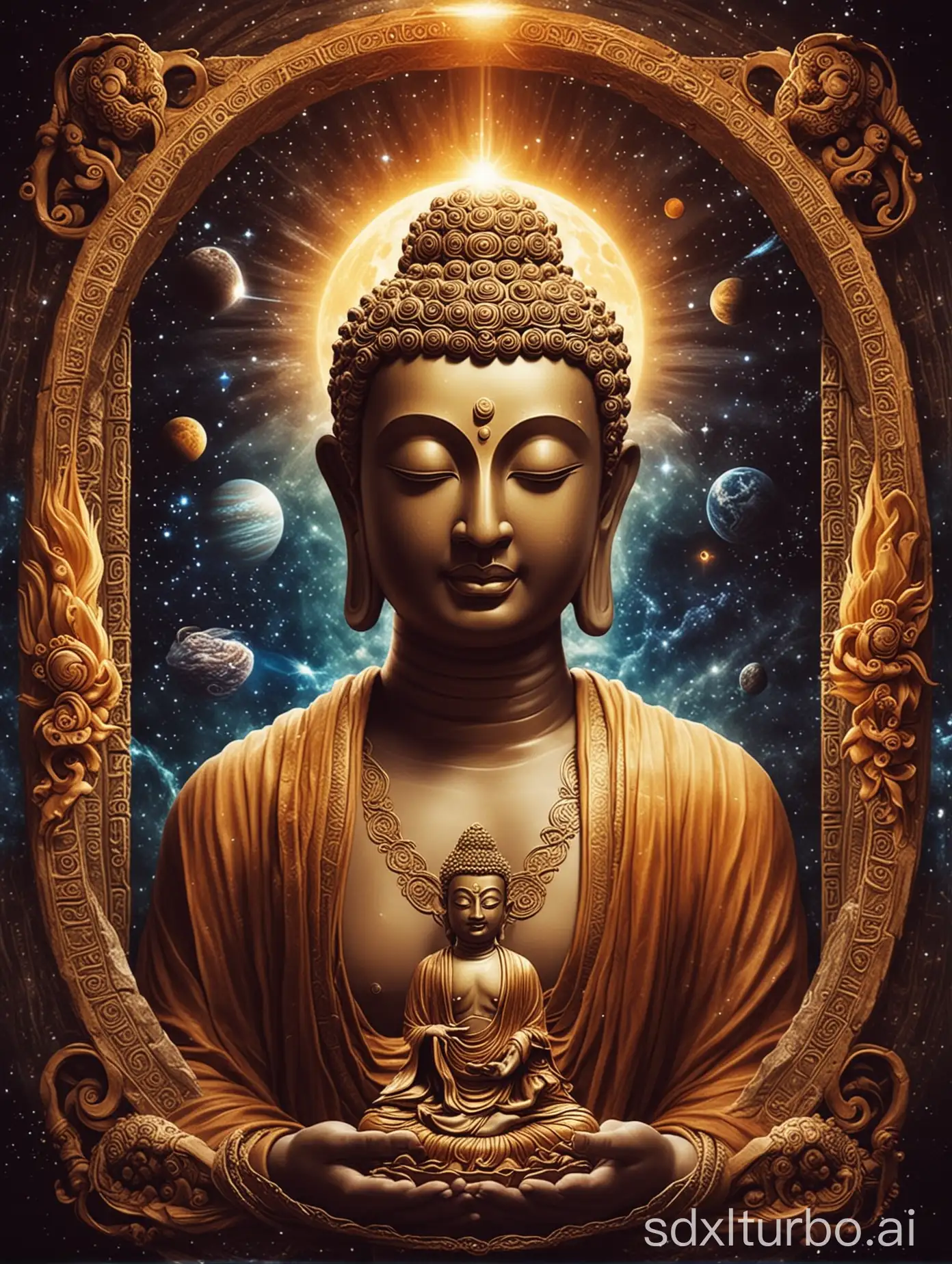 Rebirth-and-Purification-in-the-Solar-System-Computerized-Buddha-God
