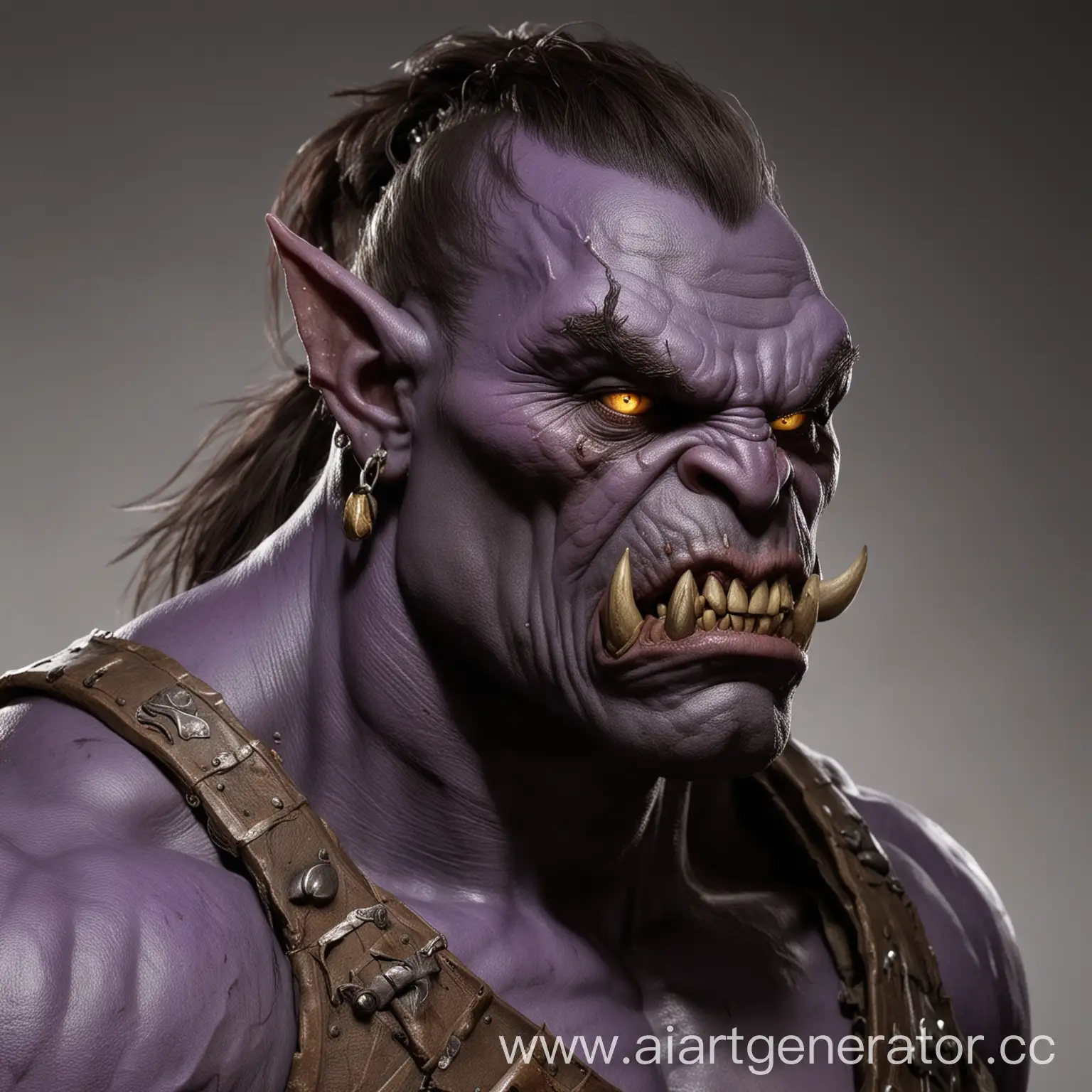 Realistic-Portrait-of-a-Muscular-Purple-Orc-with-Unique-Features