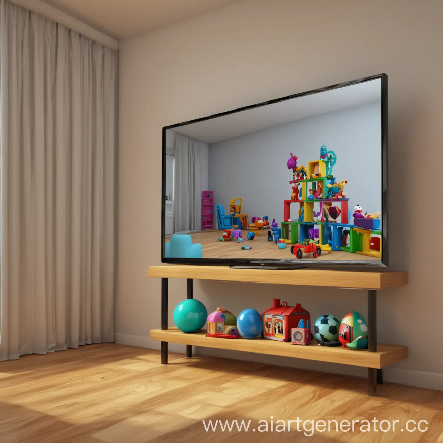 Colorful-Toy-Collection-in-a-Playroom-Setting