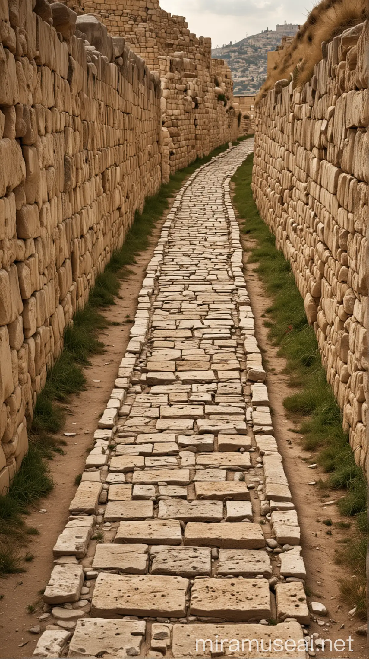 Ancient Jewish Road in the Ancient World