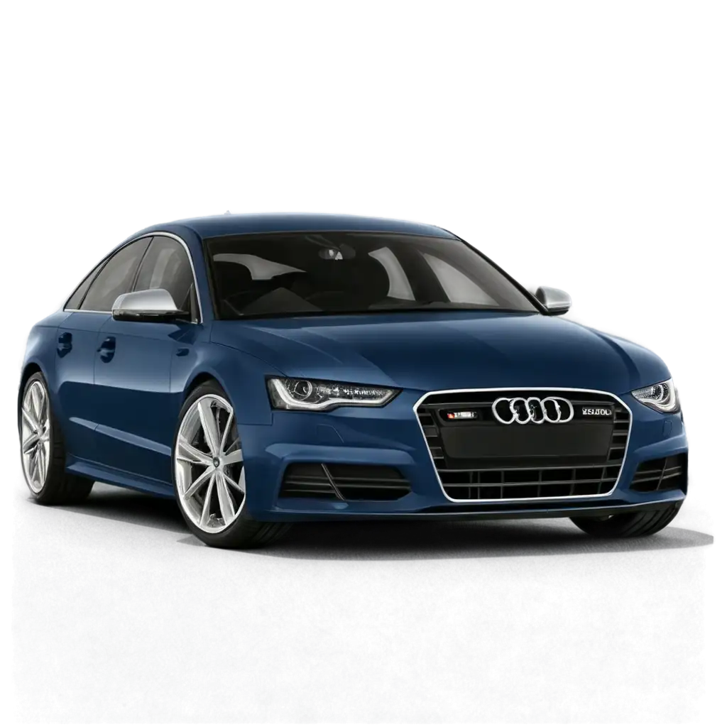 dark blue car Audi