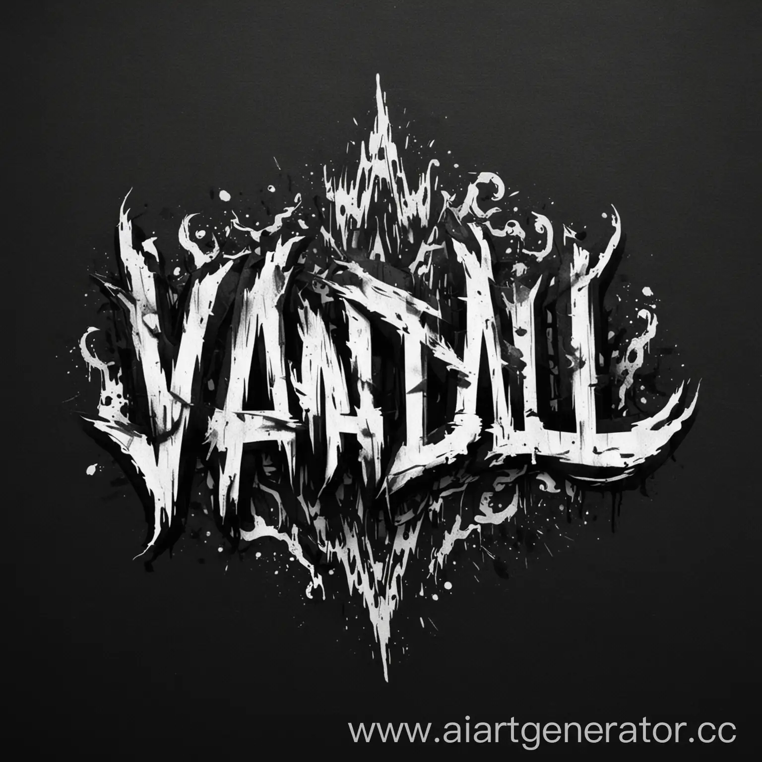 Vibrant-VANDAL-Band-Logo-Featuring-Bold-Typography-and-Graffiti-Art