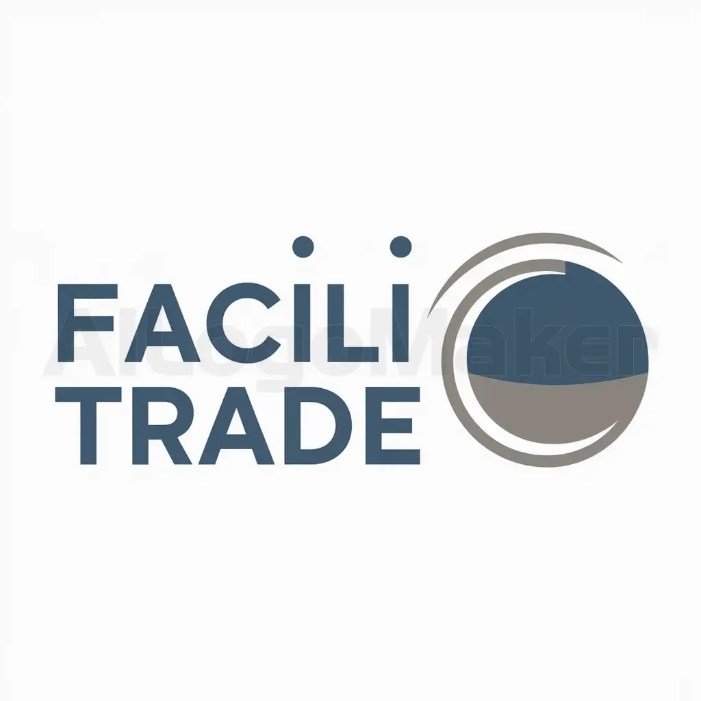a logo design,with the text "Facili-Trade", main symbol:smooth,Moderate,be used in Retail industry,clear background