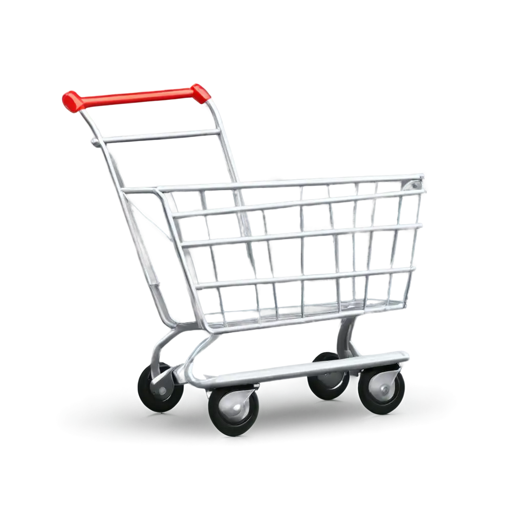 create an icon describing a shopping cart which is overflowing
