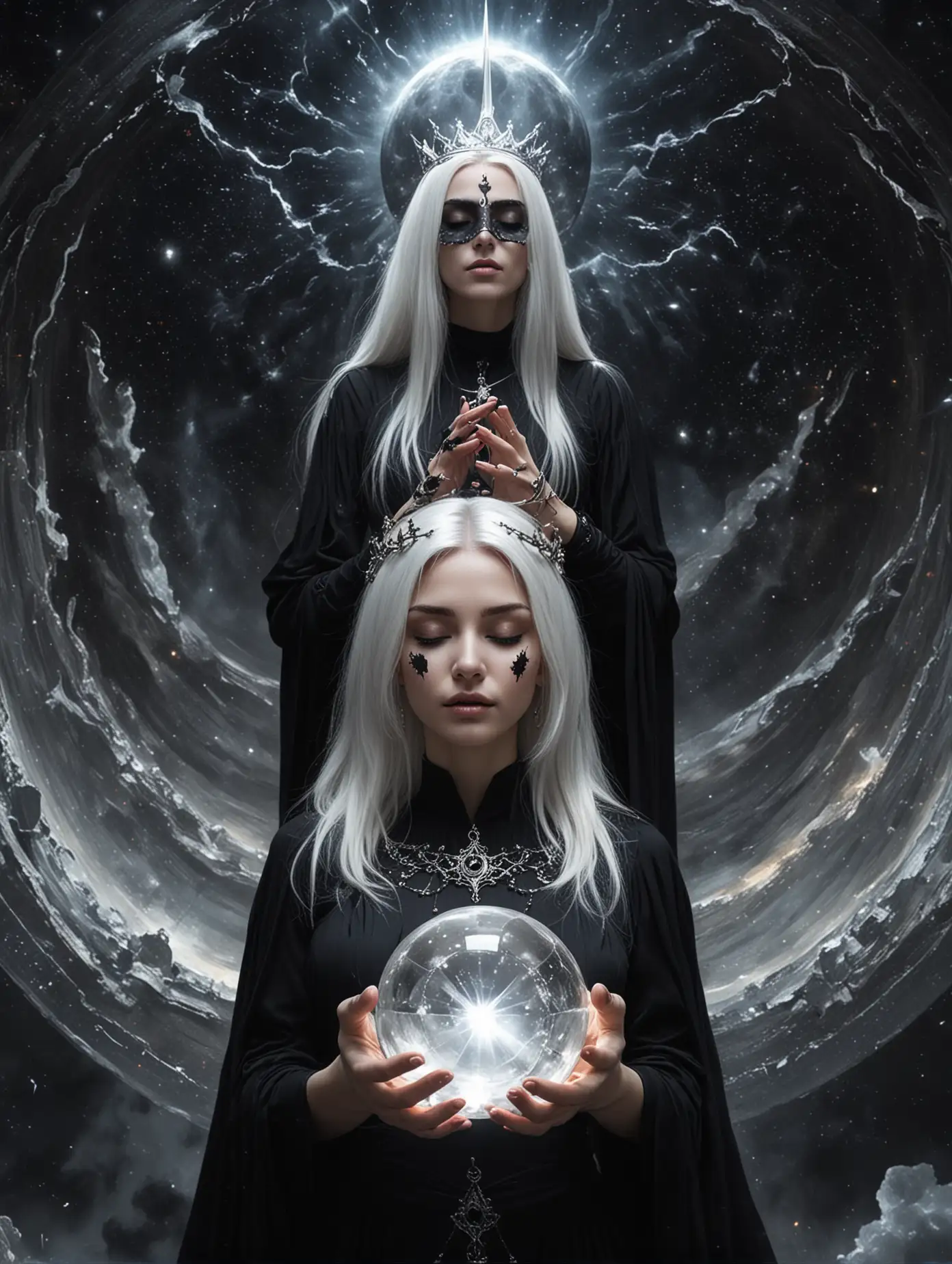 Mystical-Oracle-with-Silver-Crown-and-Crystal-Ball-Gazing-into-the-Abyss