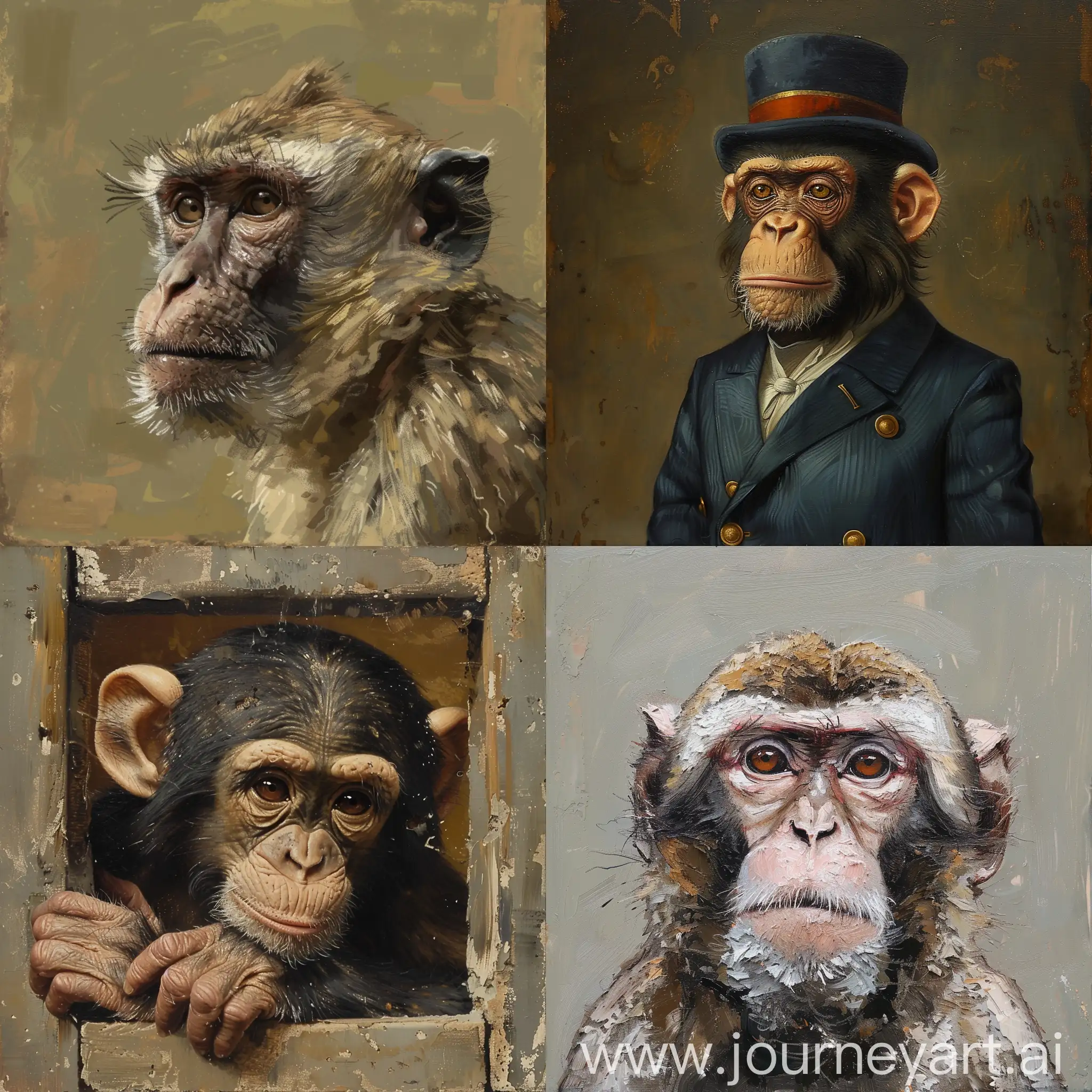Konstantin-the-Monkey-Painting-a-Colorful-Abstract-Masterpiece