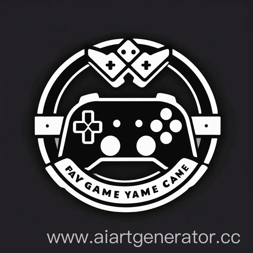 Black-and-White-Game-Logo-with-FreetoPlay-Design