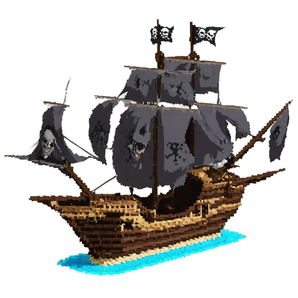 pixel pirateship