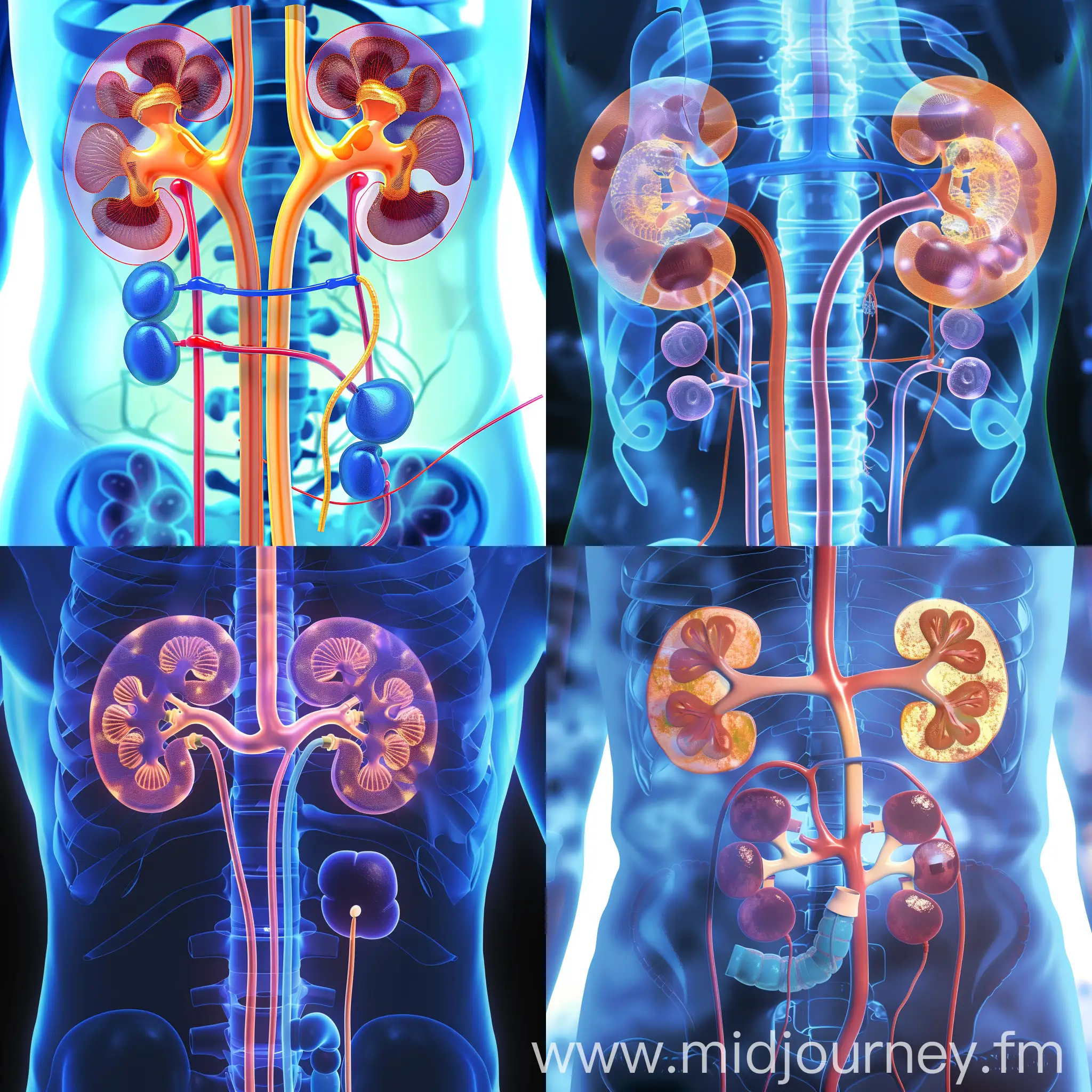 Nephrology Medical Concept with Kidney Symbol | JourneyArt