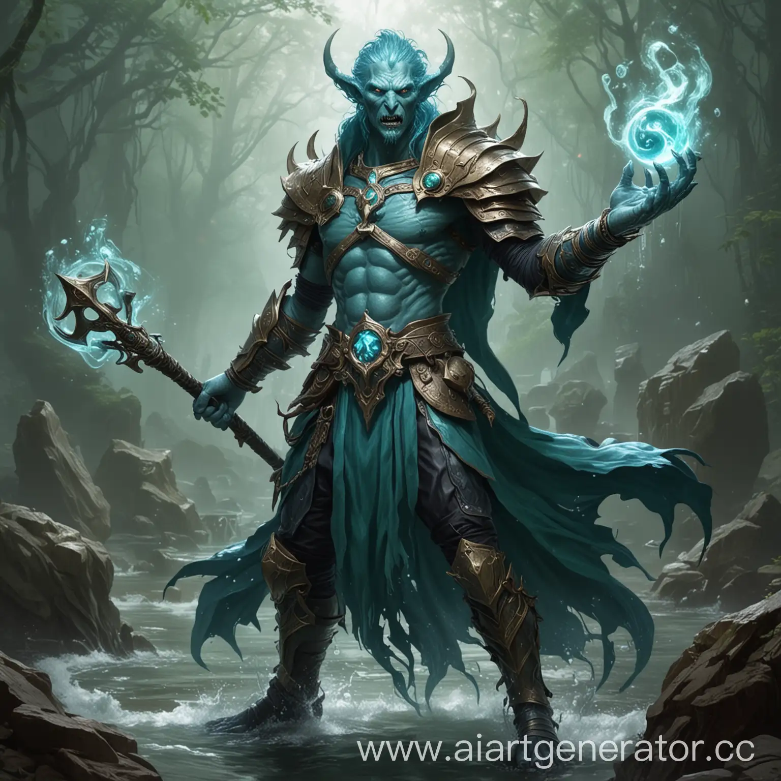 Fantasy-Simic-Hybrid-DND-Character-in-Mysterious-Forest