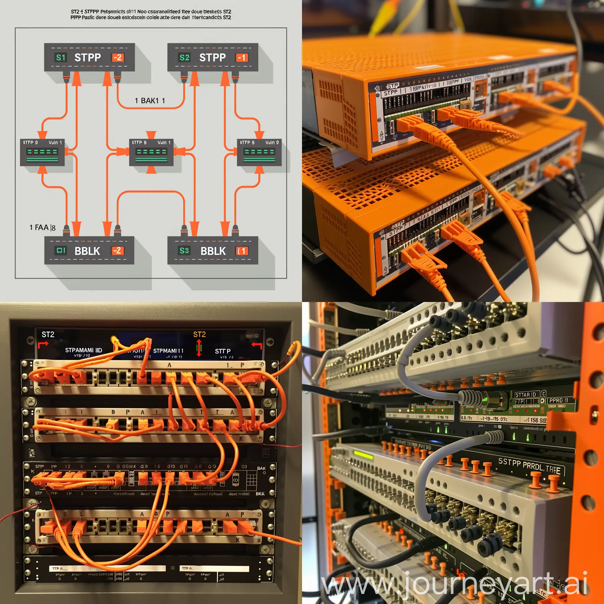 STP-Experiment-Network-Topology-and-Spanning-Tree-Protocol-Analysis