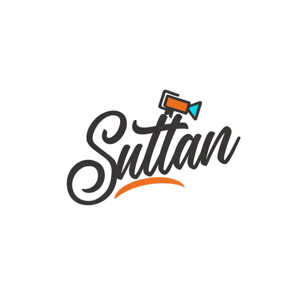 a logo design,with the text 'SULTAN', main symbol:Video production,Moderate,be used in Entertainment industry,clear background