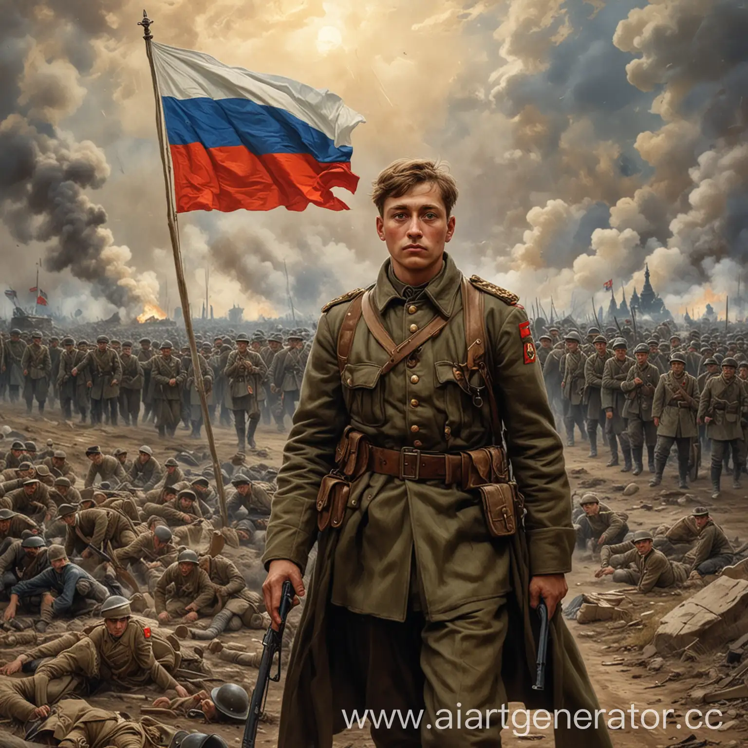 Russian-Empire-Commemorates-110th-Anniversary-of-First-World-War